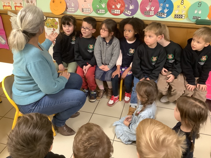 Geneviève, catalan en maternelle
