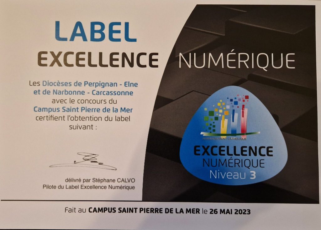 Label Excellence Numérique